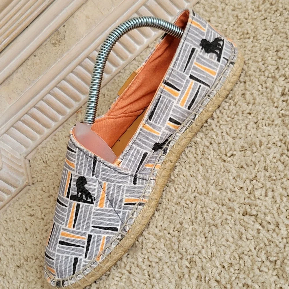 Ubuntu x Disney Espadrille Womens 8.5 Slip On Lion King Simba Hand Made Africa